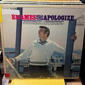 Ed Ames – Ed Ames Sings Apologize Vinyl 33RPM VG+ AB114